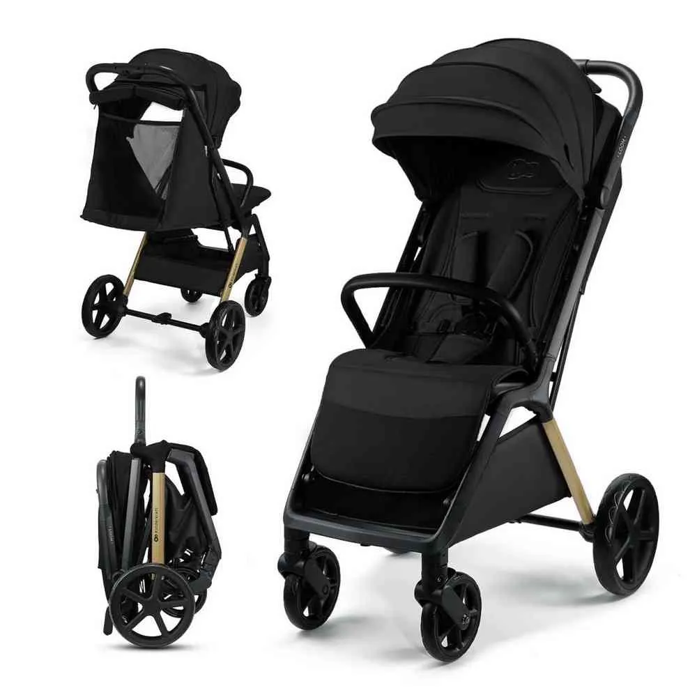KINDERKRAFT KOLICA ZA BEBE LOOM INK BLACK 