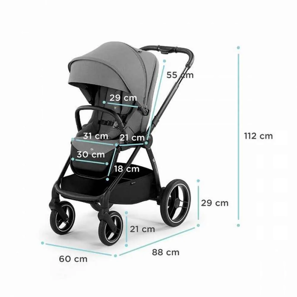 KINDERKRAFT KOLICA NEA PLATINIUM GREY 