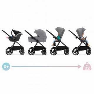 KINDERKRAFT KOLICA NEA PLATINIUM GREY