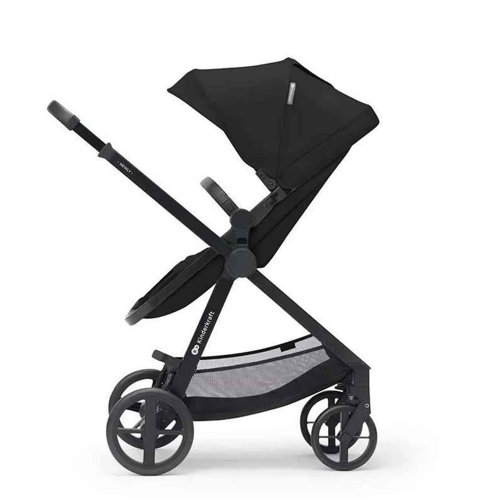 KINDERKRAFT KOLICA 3U1 NEWLY MINK PRO CLASSIC BLACK 