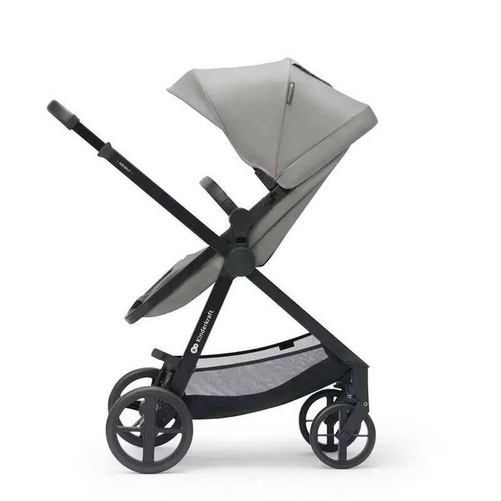 KINDERKRAFT KOLICA ZA BEBE NEWLY SET 3U1 MOONLIGHT GREY 