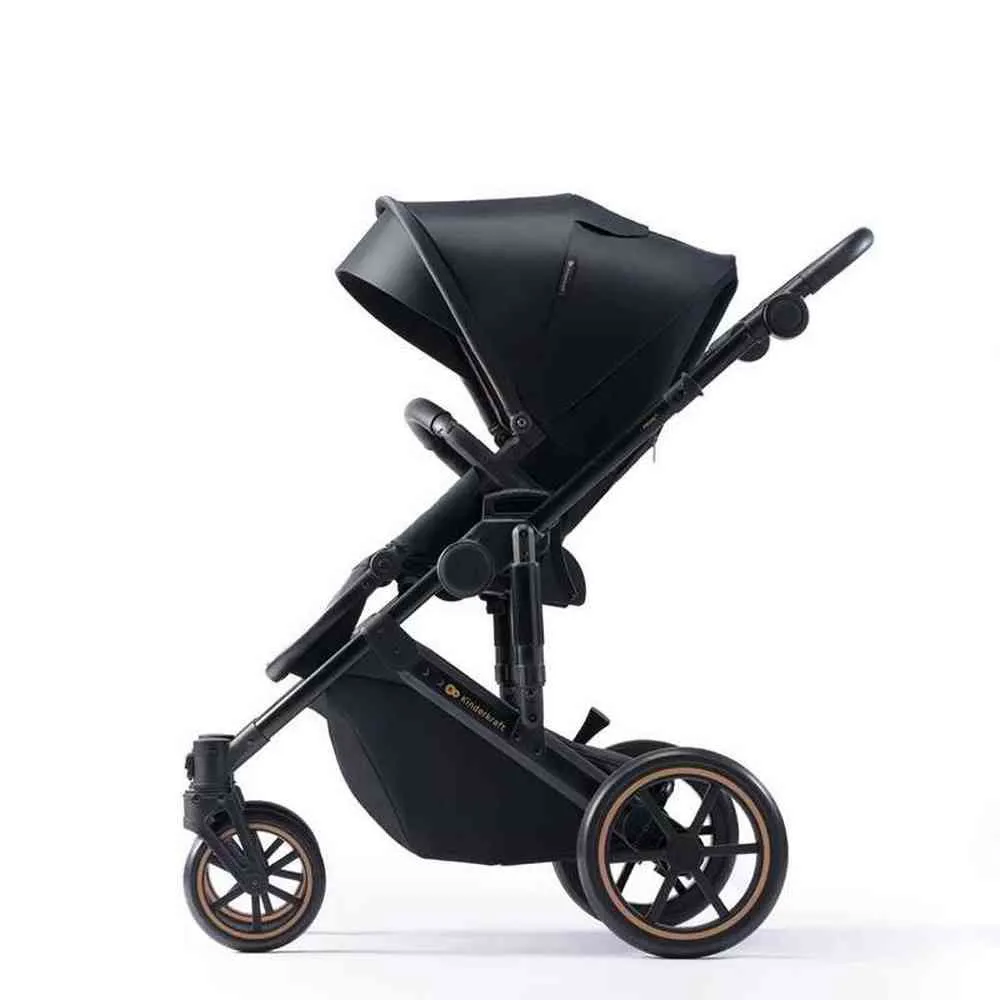 KINDERKRAFT KOLICA 2U1 PRIME2 SHADOW VENEZIAN BLACK 