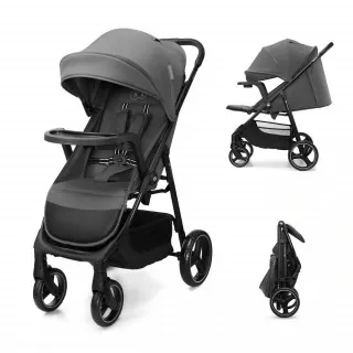 KINDERKRAFT KOLICA ZA BEBE SA TACNOM TRIG 3 GREY 