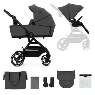 KINDERKRAFT KOLICA YOXI 2U1 MOONLIGHT GREY 
