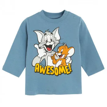 COOL CLUB TOM AND JERRY MAJICA DUG RUKAV BLUE 