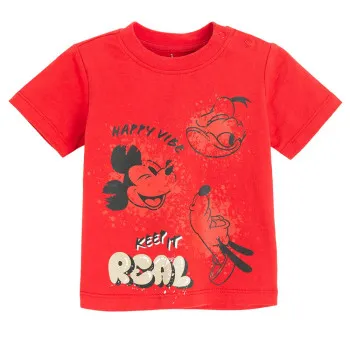COOL CLUB MICKEY & FRIENDS MAJICA KRATAK RUKAV RED 