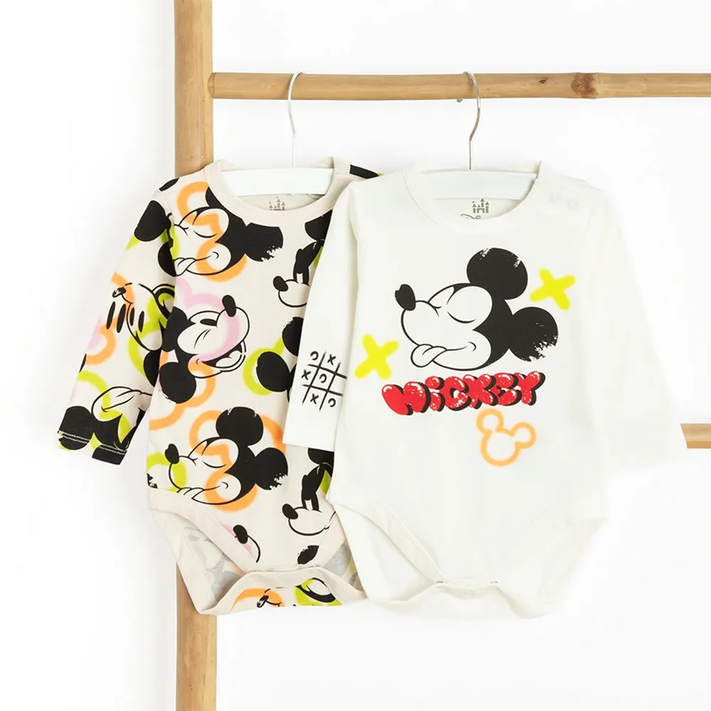 COOL CLUB MICKEY MOUSE BODI DUG RUKAV 2KOM MIX