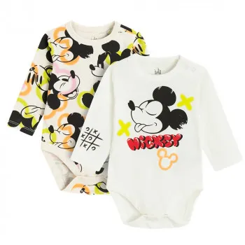 COOL CLUB MICKEY MOUSE BODI DUG RUKAV 2KOM MIX 