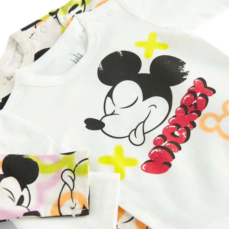 COOL CLUB MICKEY MOUSE BODI DUG RUKAV 2KOM MIX