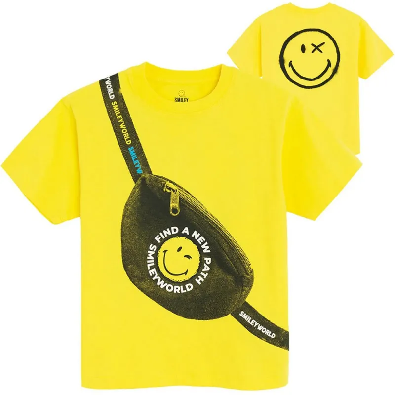 COOL CLUB SMILEY MAJICA KRATAK RUKAV YELLOW