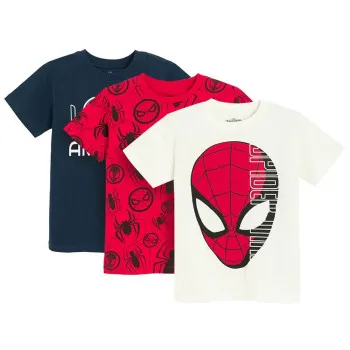 COOL CLUB SPIDER-MAN MAJICA KRATAK RUKAV 3KOM MIX 