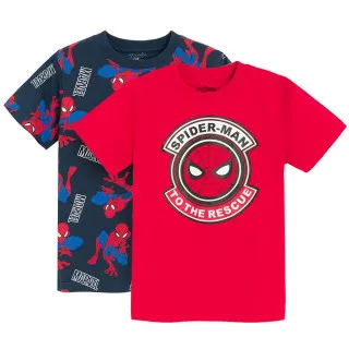 COOL CLUB SPIDER-MAN MAJICA KRATAK RUKAV 2KOM MIX