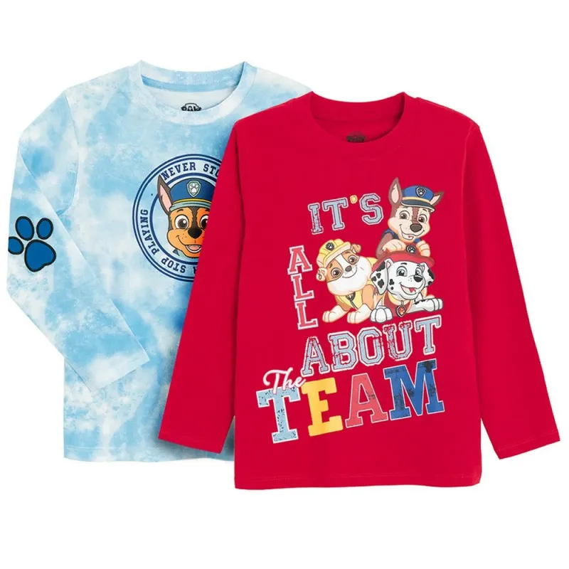 COOL CLUB PAW PATROL MAJICA DUG RUKAV 2KOM MIX