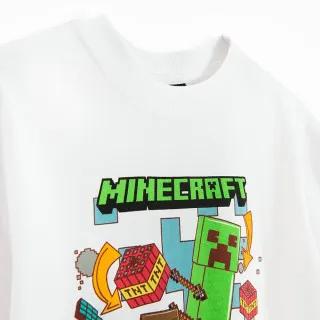COOL CLUB MINECRAFT MAJICA KRATAK RUKAV WHITE