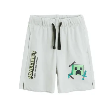 COOL CLUB MINECRAFT SORTS GREY MELANGE 