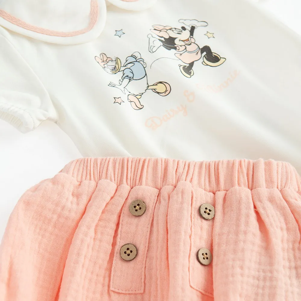 COOL CLUB SET BODI DUG RUKAV, DONJI DEO I TRAKA ZA KOSU DISNEY MINNIE MOUSEMIX