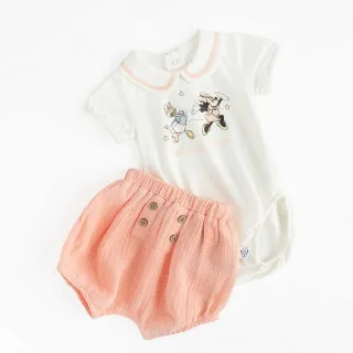 COOL CLUB SET BODI DUG RUKAV, DONJI DEO I TRAKA ZA KOSU DISNEY MINNIE MOUSEMIX