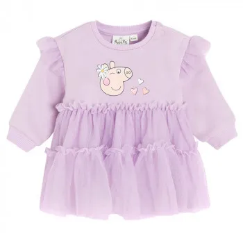 COOL CLUB PEPPA PIG HALJINA DUG RUKAV LILAC 