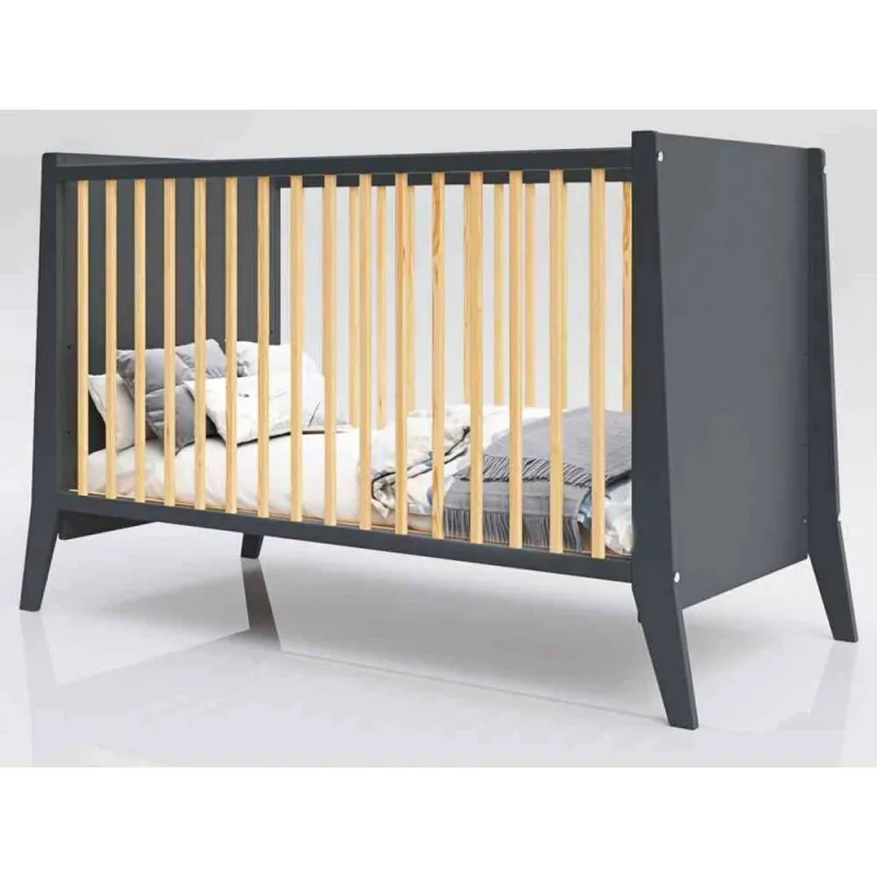 LETTINO COSMO KREVETAC 120X60 ANTRACIT PINE 