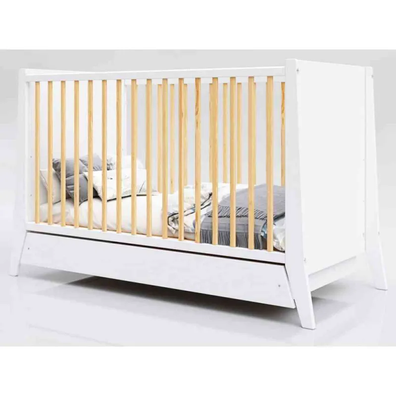 LETTINO COSMO KREVETAC 120X60 WHITE PINE + FIOKA 