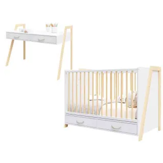 LETTINO LUNA KREVETAC 2U1 + FIOKA 