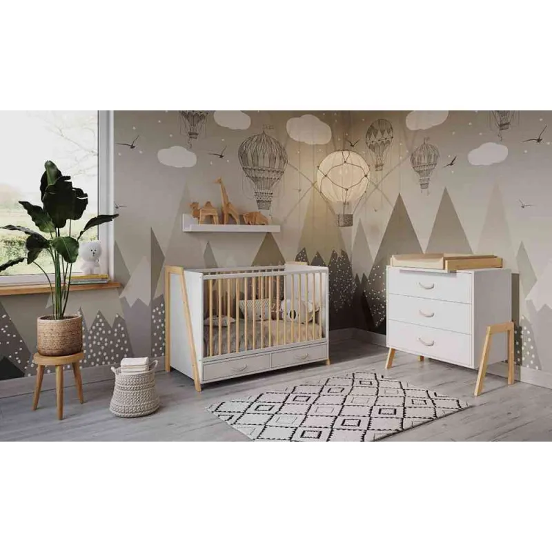 LETTINO LUNA KREVETAC 2U1 + FIOKA 