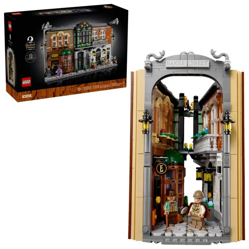 LEGO ICONS SHERLOCK HOLMES BOOK NOOK