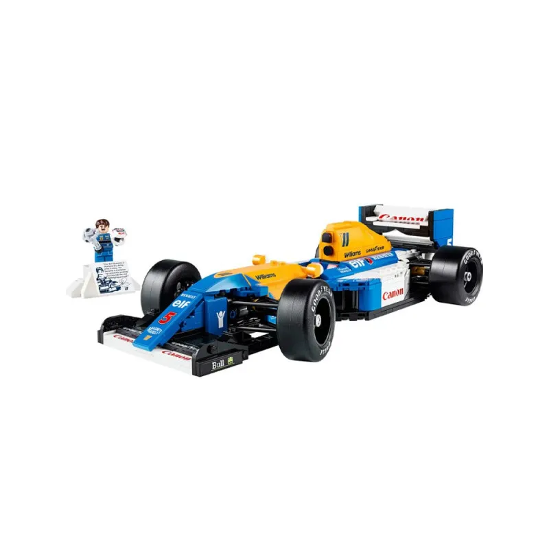 LEGO ICONS WILLIAMS RACING FW14B AND NIGEL MANSELL
