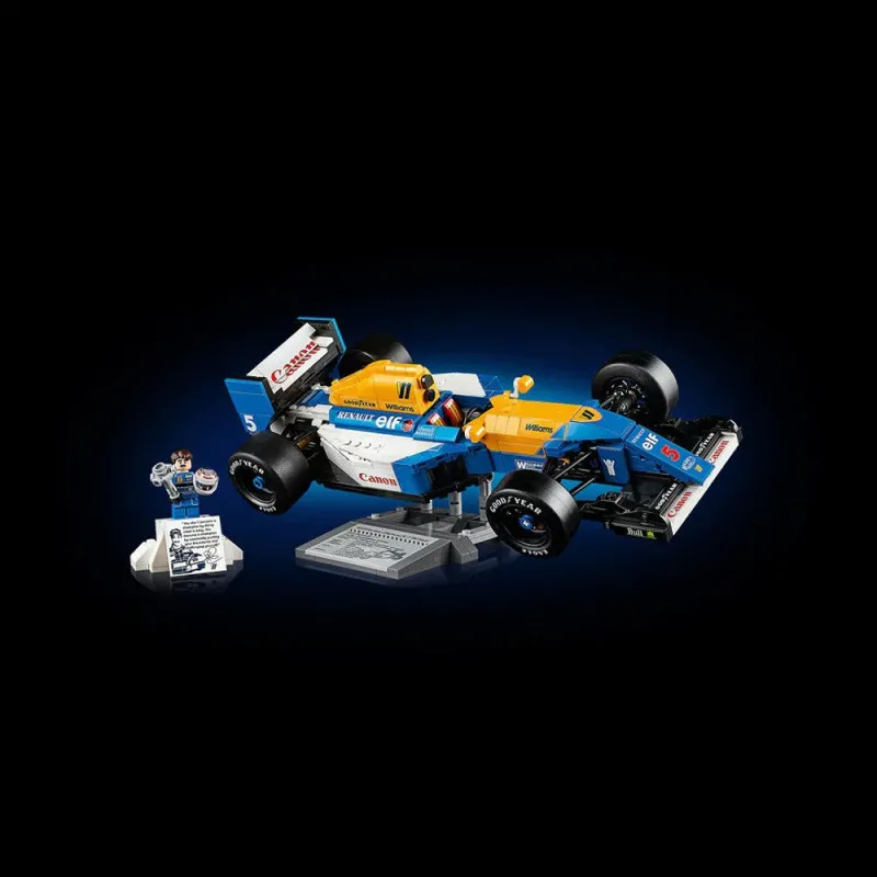 LEGO ICONS WILLIAMS RACING FW14B AND NIGEL MANSELL
