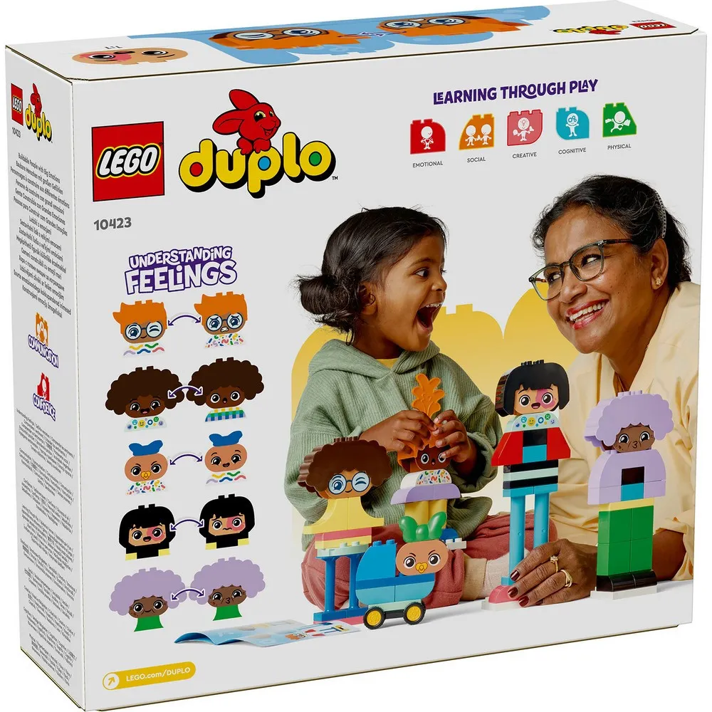 LEGO DUPLO TOWN BUILDABLE PEOPLE WITH BIG EMOTIONS 