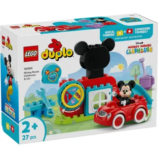 LEGO DUPLO DISNEY TM MICKEY MOUSE CLUBHOUSE AND CAR
