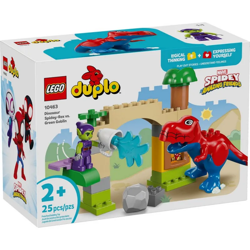 LEGO DUPLO DISNEY TM DINOSAUR SPIDEY-REX VS. GREEN GOBLIN 