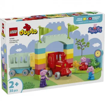 LEGO DUPLO PEPPA PIG TRAIN RIDE WITH PEPPA PIG 