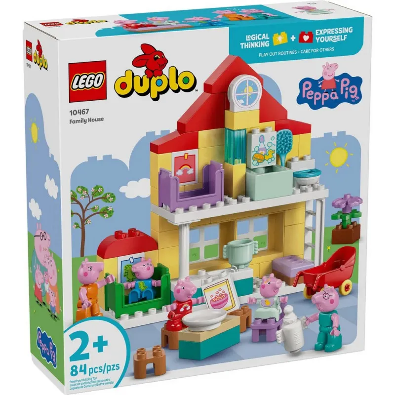 LEGO DUPLO PEPPA PIG FAMILY HOUSE 