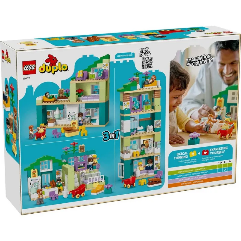 LEGO DUPLO 3 IN 1 MODERN FAMILY HOUSE 