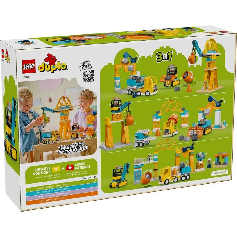 LEGO DUPLO TOWN 3 IN 1 CONSTRUCTION SITE 