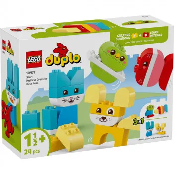 LEGO DUPLO 3 IN 1 CREATIVE CUTE PETS 
