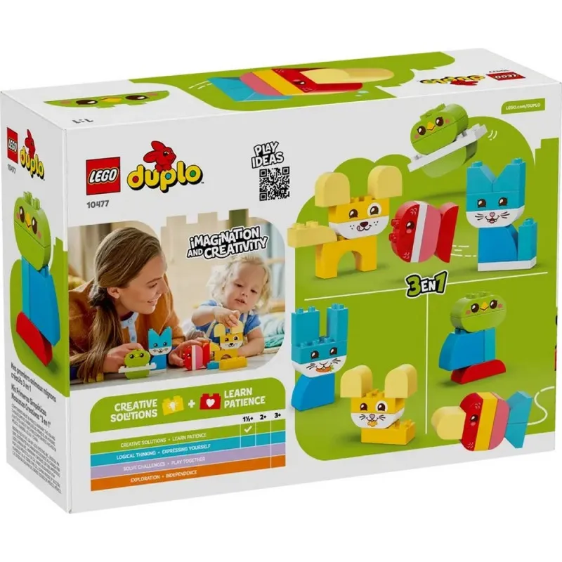 LEGO DUPLO 3 IN 1 CREATIVE CUTE PETS 