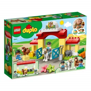 LEGO DUPLO TOWN HORSE STABLE AND PONY CARE