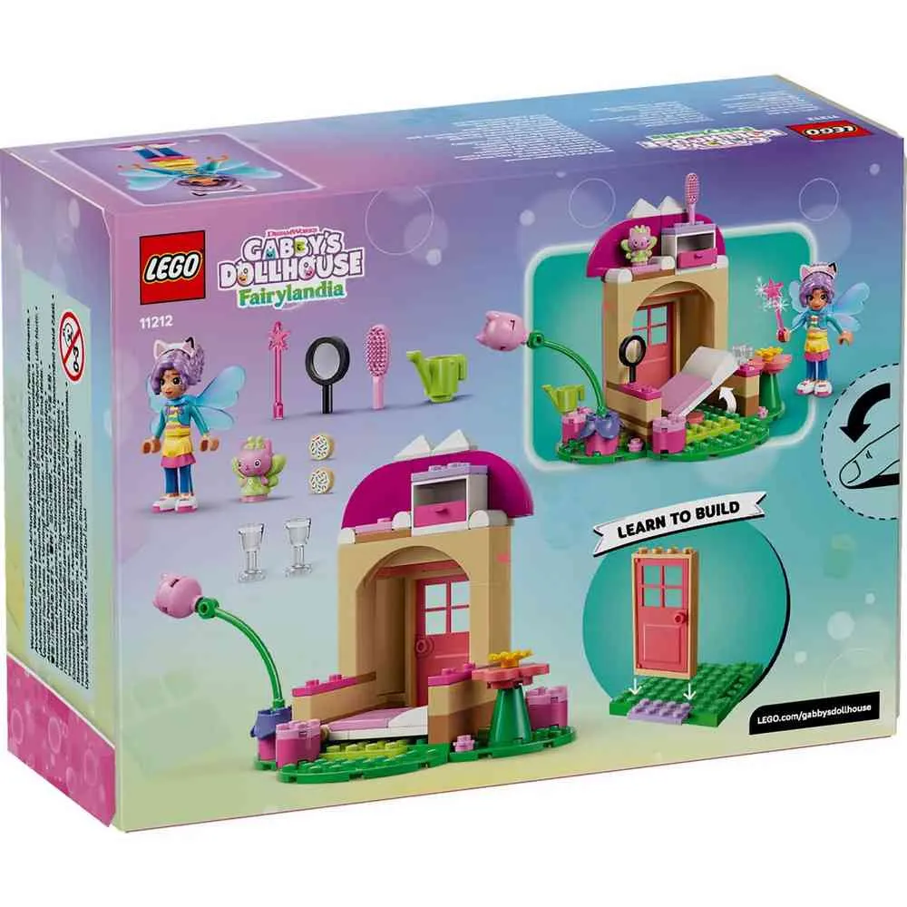 LEGO GABBYS DOLLHOUSE KITTY FAIRYS GARDEN HOUSE 