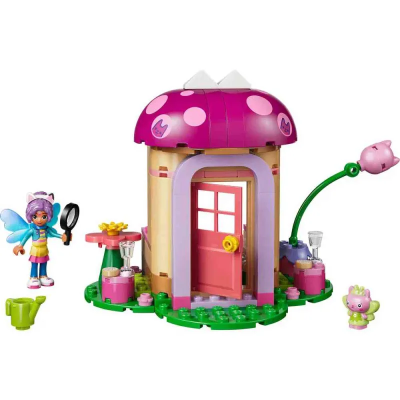 LEGO GABBYS DOLLHOUSE KITTY FAIRYS GARDEN HOUSE 