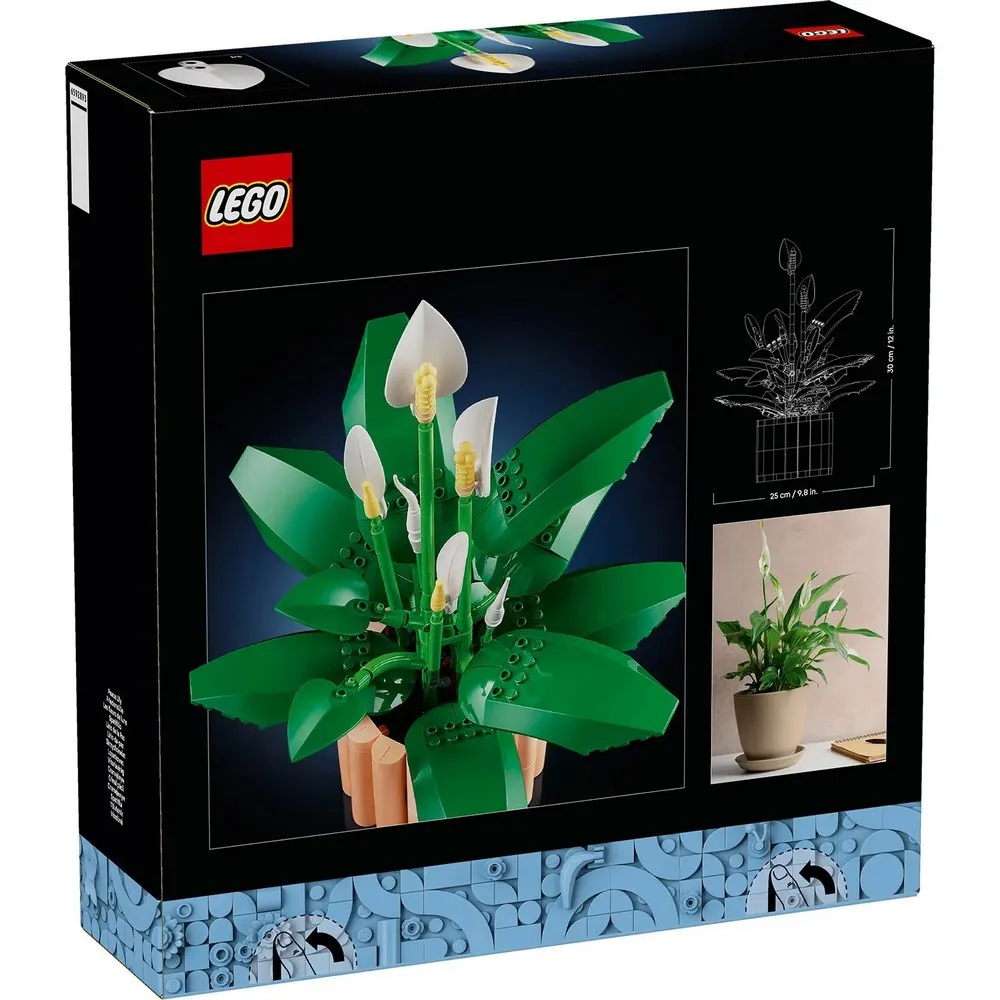 LEGO BOTANICAL PEACE LILY 
