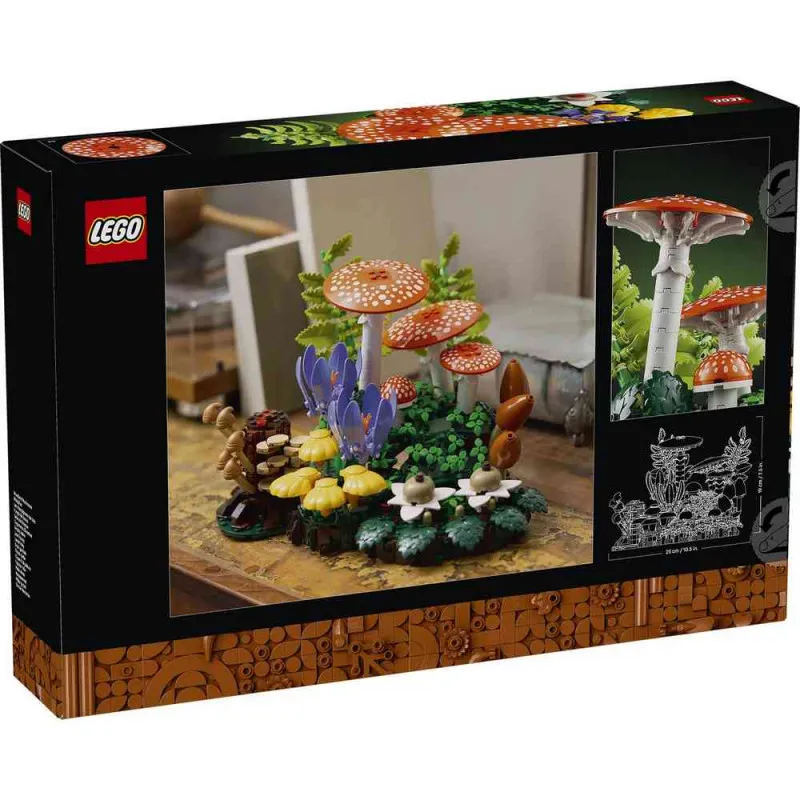 LEGO BOTANICALS WOODLAND MUSHROOMS 