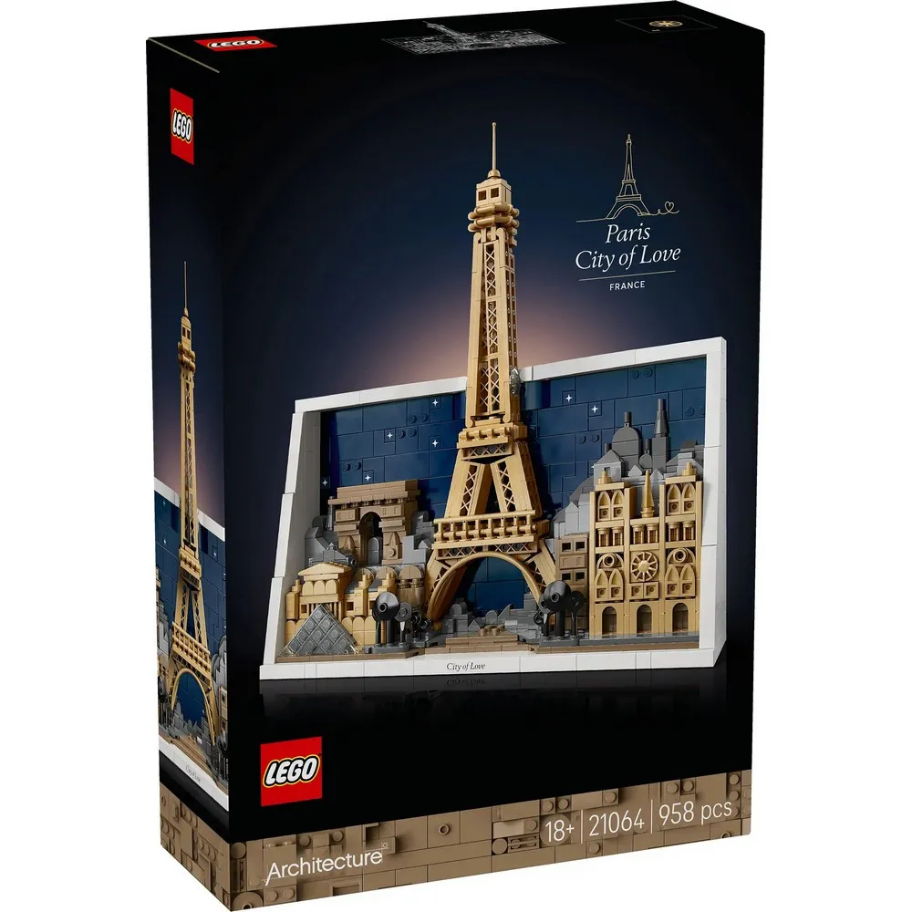 LEGO ARCHITECTURE PARIS CITY OF LOVE 