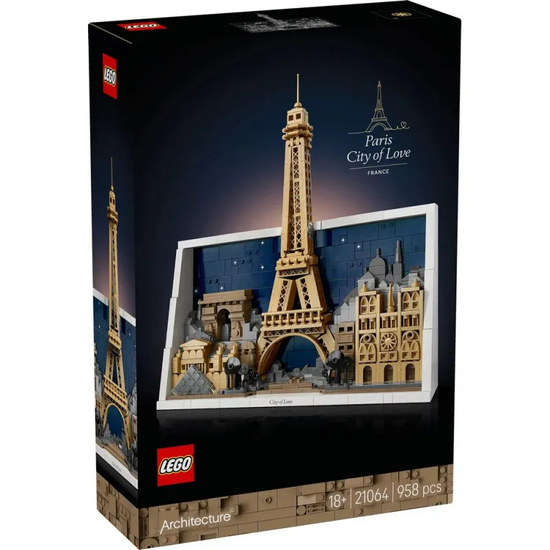 LEGO ARCHITECTURE PARIS CITY OF LOVE 