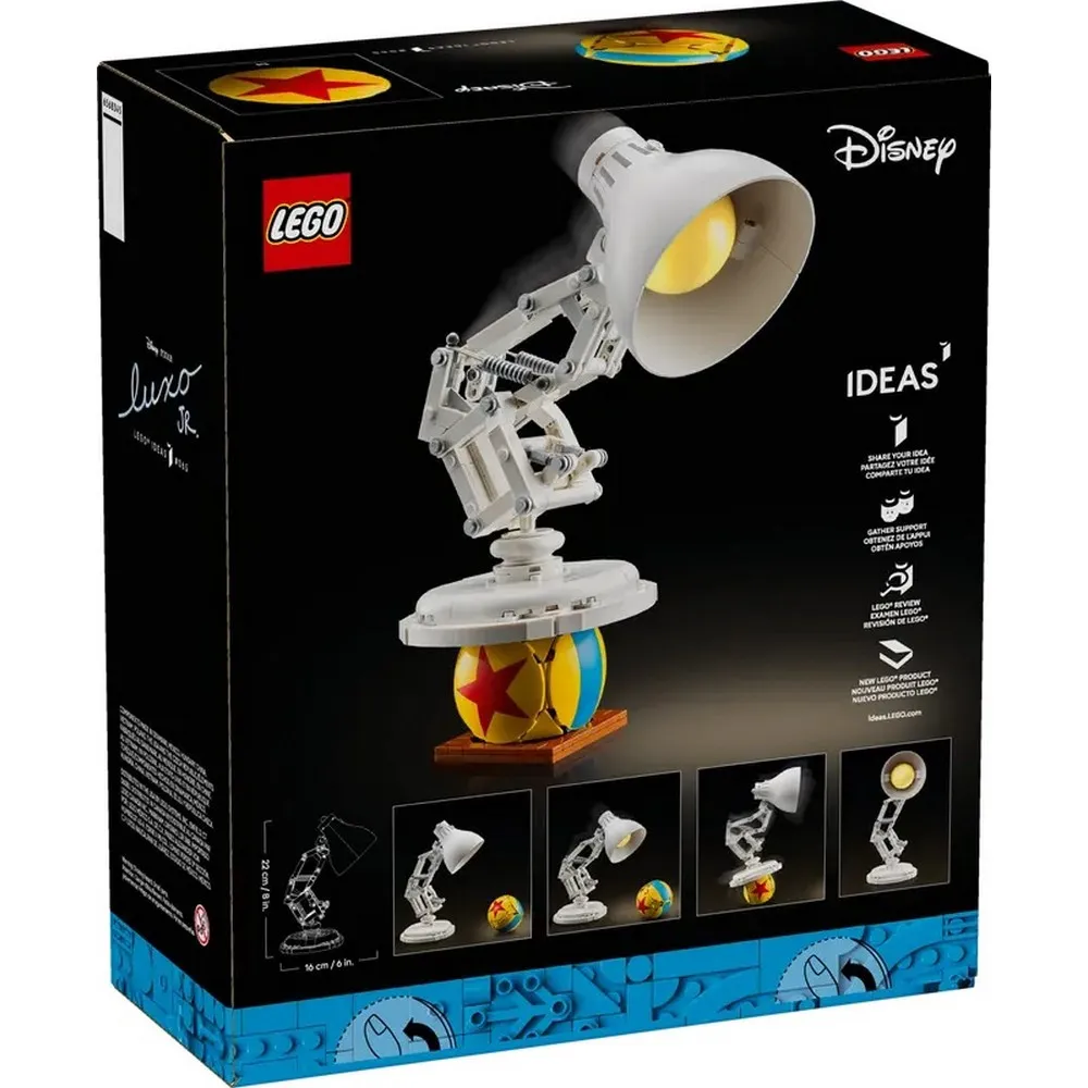 LEGO IDEAS DISNEY PIXAR LUXO