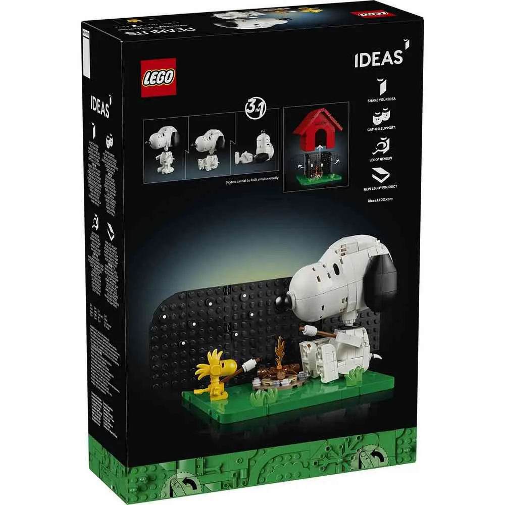 LEGO IDEAS PEANUTS SNOOPYS DOGHOUSE 