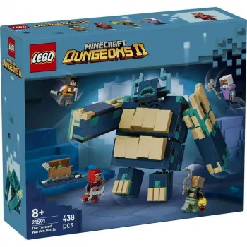 LEGO MINECRAFT THE TWISTED WARDEN BATTLE 