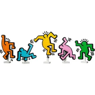 LEGO ART KEITH HARING – DANCING FIGURES 