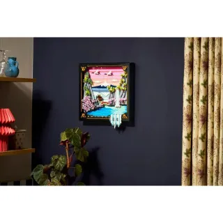 LEGO ART JAPANESE CHERRY BLOSSOM LANDSCAPE 